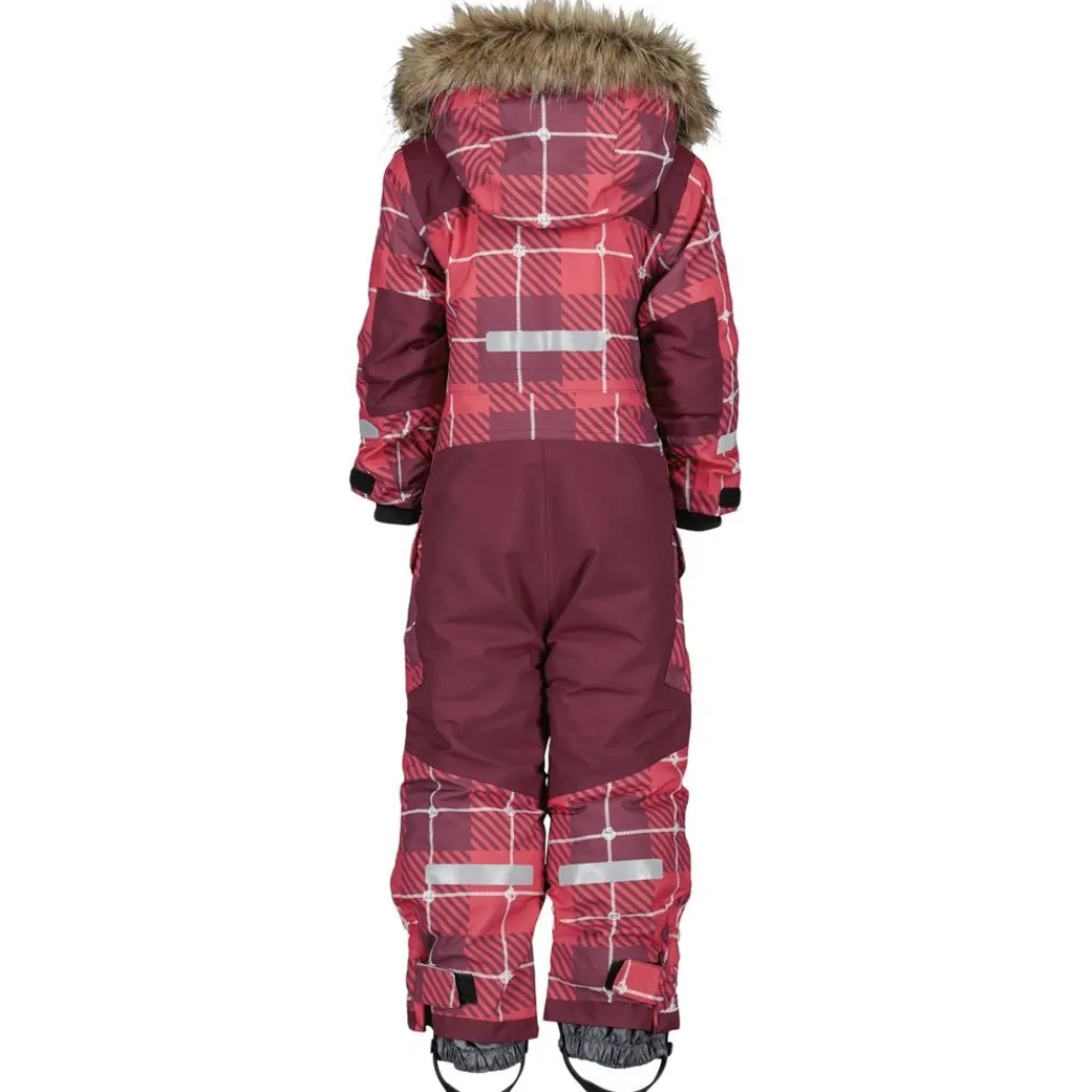 Online Polarbjörnen Winter Coveralls i Rusty Wine Overaller