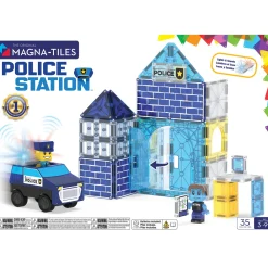 New Police Station Byggklossar 35 St Multi Byggklossar & Lego