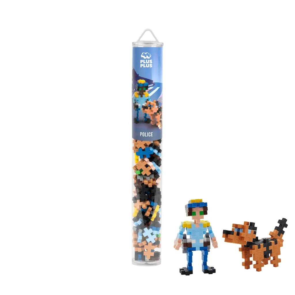 Polis Och Hund 100 Pcs Byggklossar & Lego