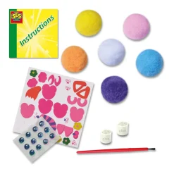 New Pom Pom Husdjur Kreativitet