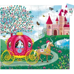 Clearance Prinsesspussel - 54 Bitar Multi Spel & Pussel