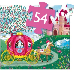 Clearance Prinsesspussel - 54 Bitar Multi Spel & Pussel