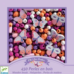 Sale Pärlor Av Trä Butterflies Kreativitet