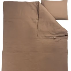 Online Påslakanset Vagn/Vagga Muslin Brown Bäddtextilier