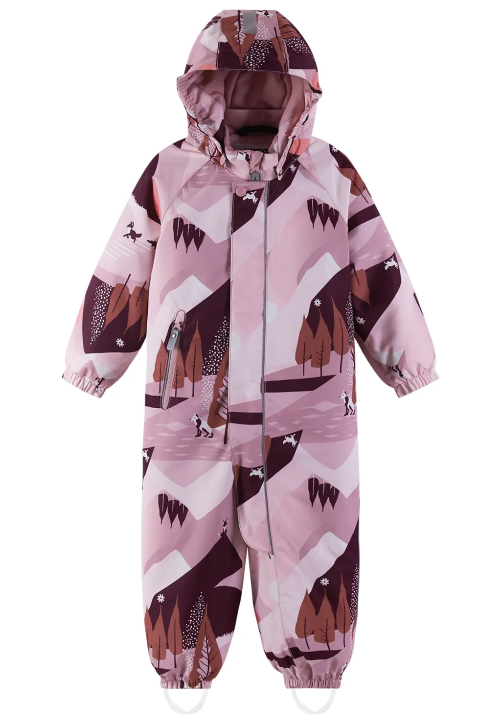 Puhuri tec Vinter Totalt Grey Pink Overaller