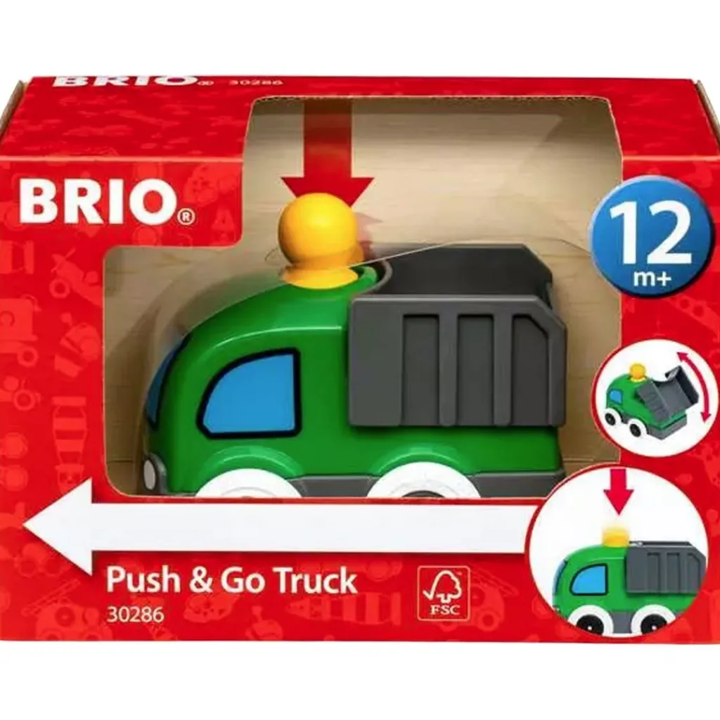 Online Push & Go Lastbil Babyleksaker