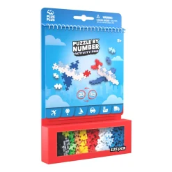 Sale Puzzle By Number Activity Pad Transportation Byggklossar & Lego