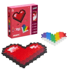 Puzzle By Number Hearts Byggset Byggklossar & Lego