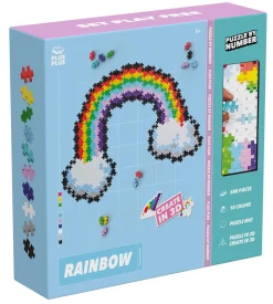 Discount Puzzle By Number Rainbow & Unicorn Byggset Byggklossar & Lego