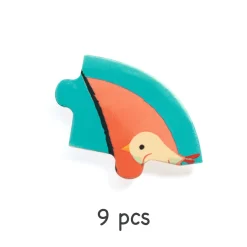 Discount Puzzlo Elephant 14 St Pussel Av Trä Spel & Pussel