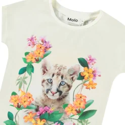 Ragnhilde Short Sleeve T-Shirt Floral Puma Barn Tröjor & Toppar