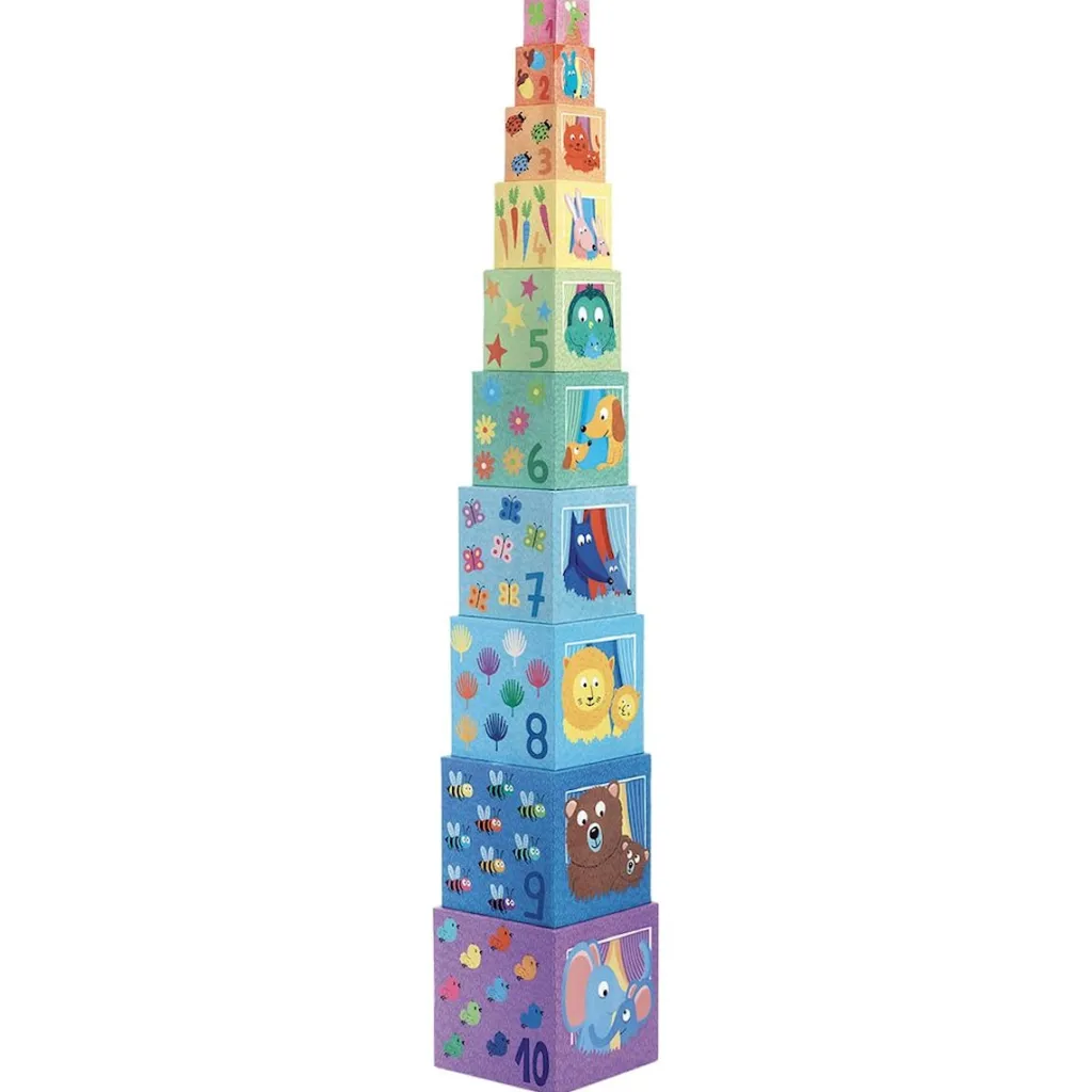 Sale Rainbow Stapelklossar Babyleksaker
