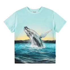 Discount Rame Short Sleeve T-Shirt Whale Jump Barn Tröjor & Toppar