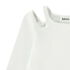 Ramona Long-Sleeved T-Shirt Crisp White Barn Tröjor & Toppar