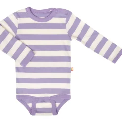 Randig Baby Body Lila Barn Bodys & Bodysuits