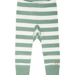 Discount Randiga Baby-leggings Grön Barn Byxor & Shorts