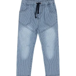 Hot Randiga Byxor Blå Barn Byxor & Shorts