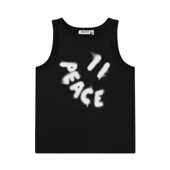 Clearance Rave Sleeveless Top Black Barn Tröjor & Toppar