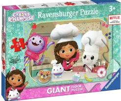 Outlet Gabby's Dollhouse Stort Golvpussel Mix Spel & Pussel