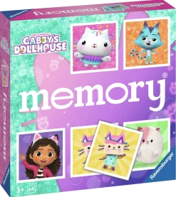 Clearance Gabby's Dollhouse Memory-spel Mix Spel & Pussel