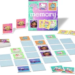 Clearance Gabby's Dollhouse Memory-spel Mix Spel & Pussel