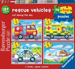 Discount Räddningsfordon Pussel Multicolor Spel & Pussel