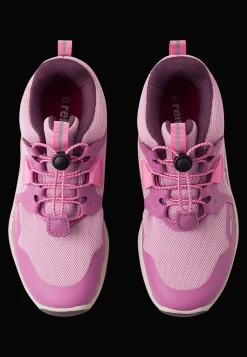 New Tec Rolling Steps Kiritin Vattentät High-Top Sneakers Grey Pink Barn Sneakers