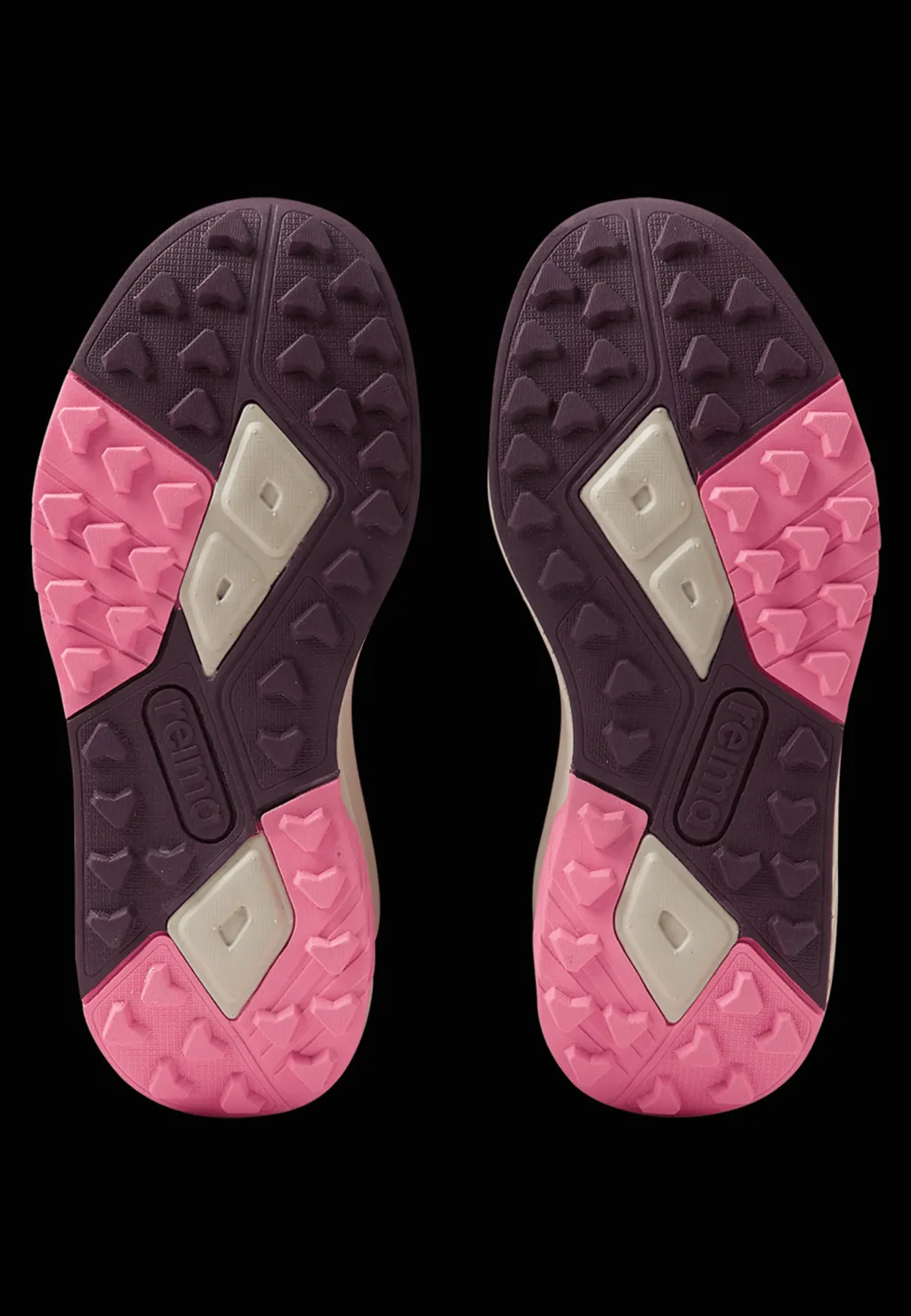 New Tec Rolling Steps Kiritin Vattentät High-Top Sneakers Grey Pink Barn Sneakers