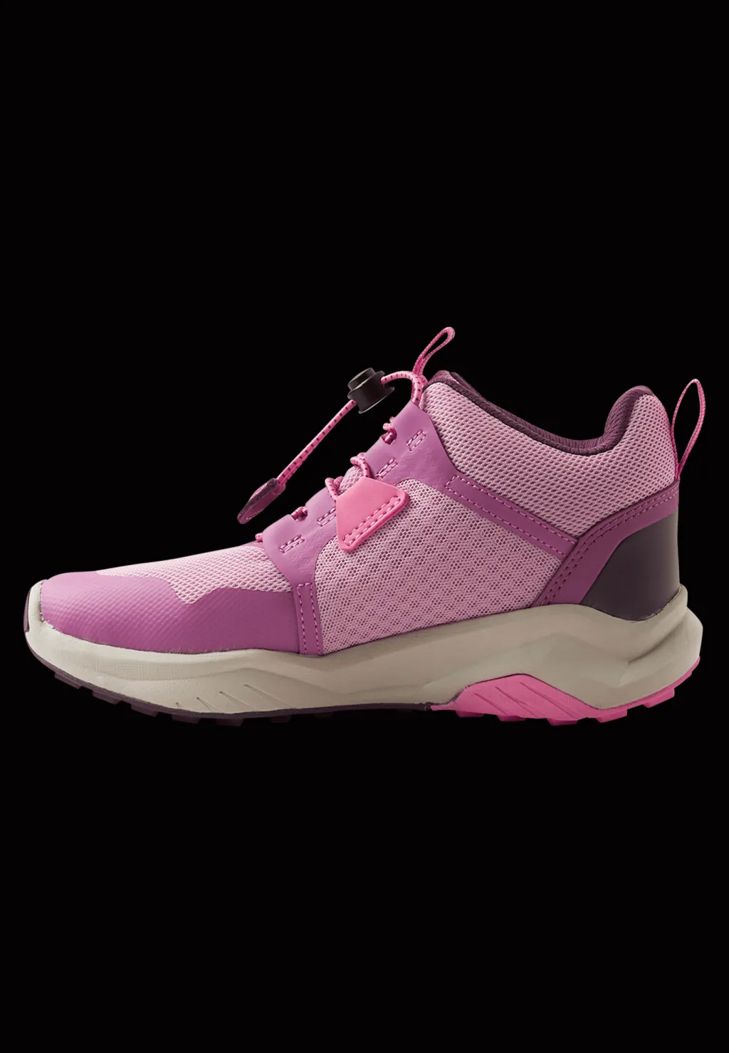 New Tec Rolling Steps Kiritin Vattentät High-Top Sneakers Grey Pink Barn Sneakers