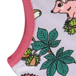 Clearance Reversible balaclava with hedgehogs and Fall leaves Orchid Petal Barn Accessoarer