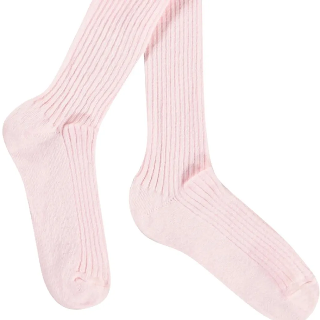 Sale Rib Tights Charlotte Pink Barn Underkläder
