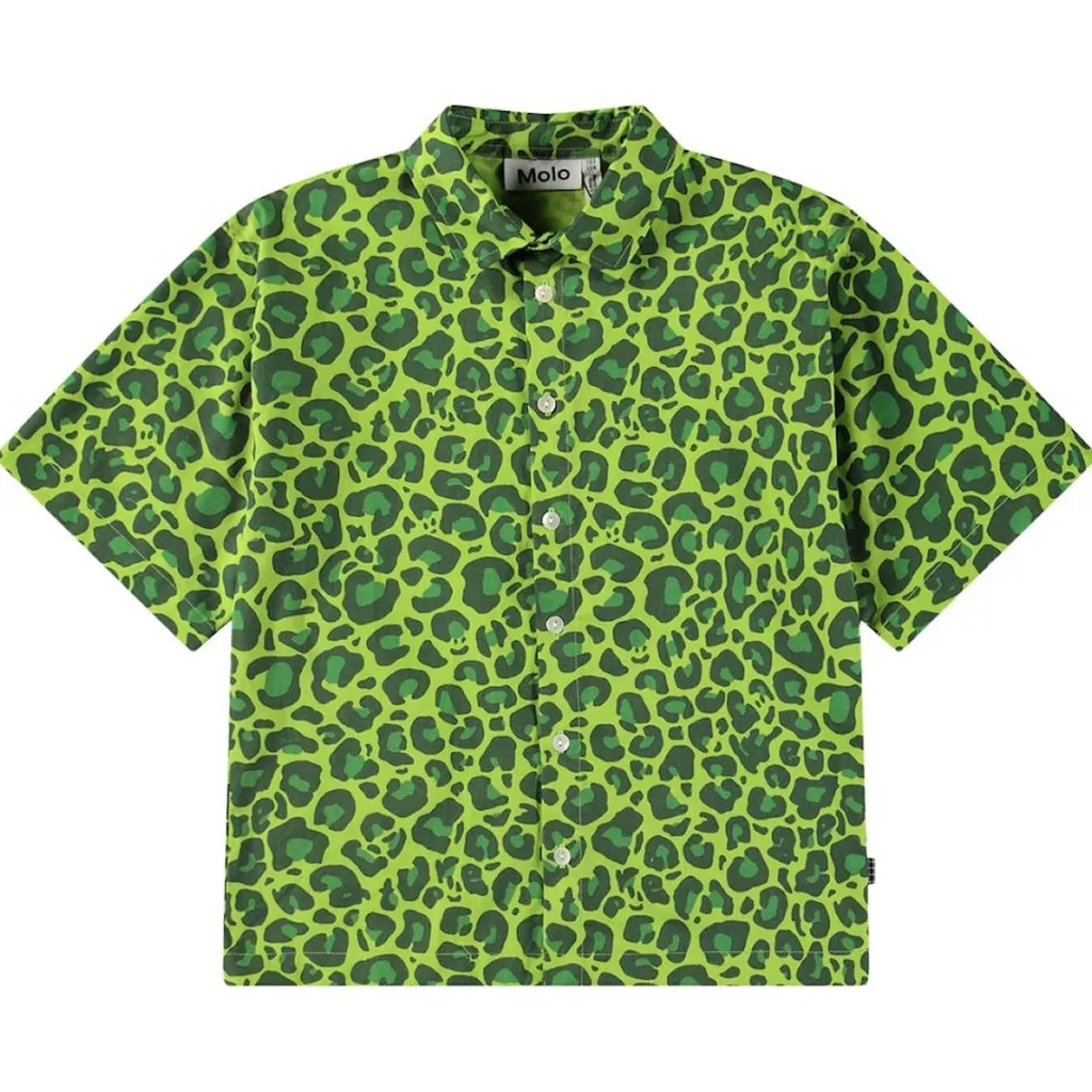 Outlet Richie Long Sleeve Shirt Jaguar_green Barn Tröjor & Toppar