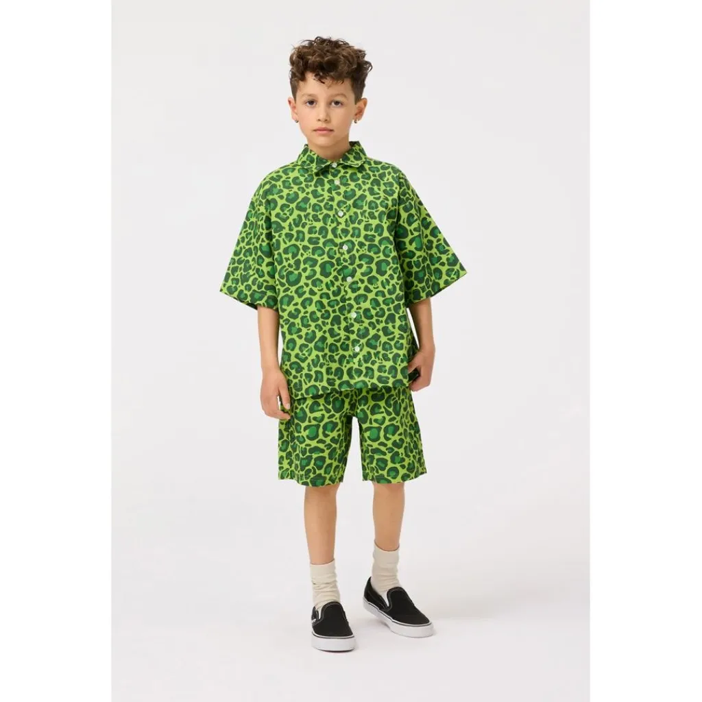 Outlet Richie Long Sleeve Shirt Jaguar_green Barn Tröjor & Toppar