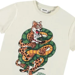 Online Riley Short Sleeve T-Shirt Jaguar And Snake Barn Tröjor & Toppar