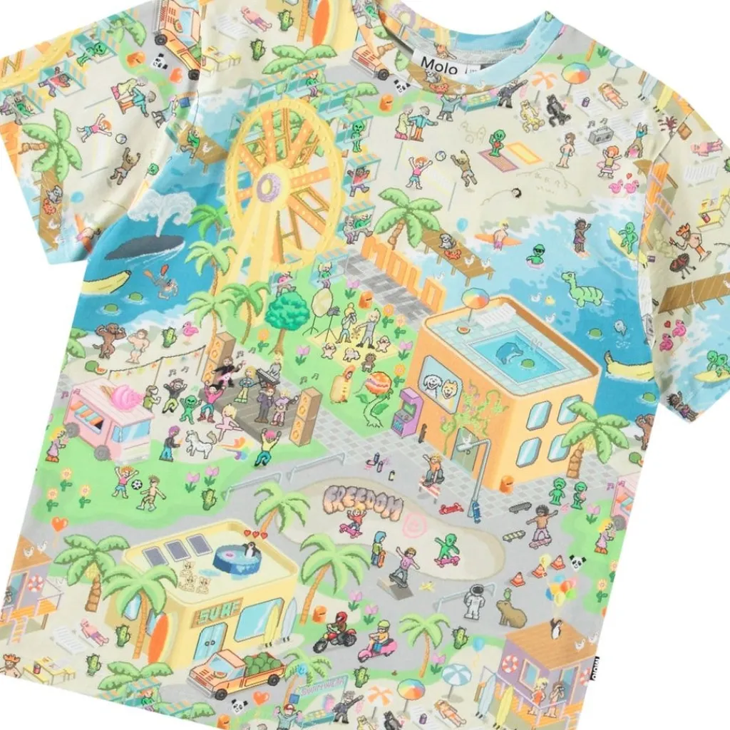 Best Riley Short Sleeve T-Shirt Pixelcation Barn Tröjor & Toppar