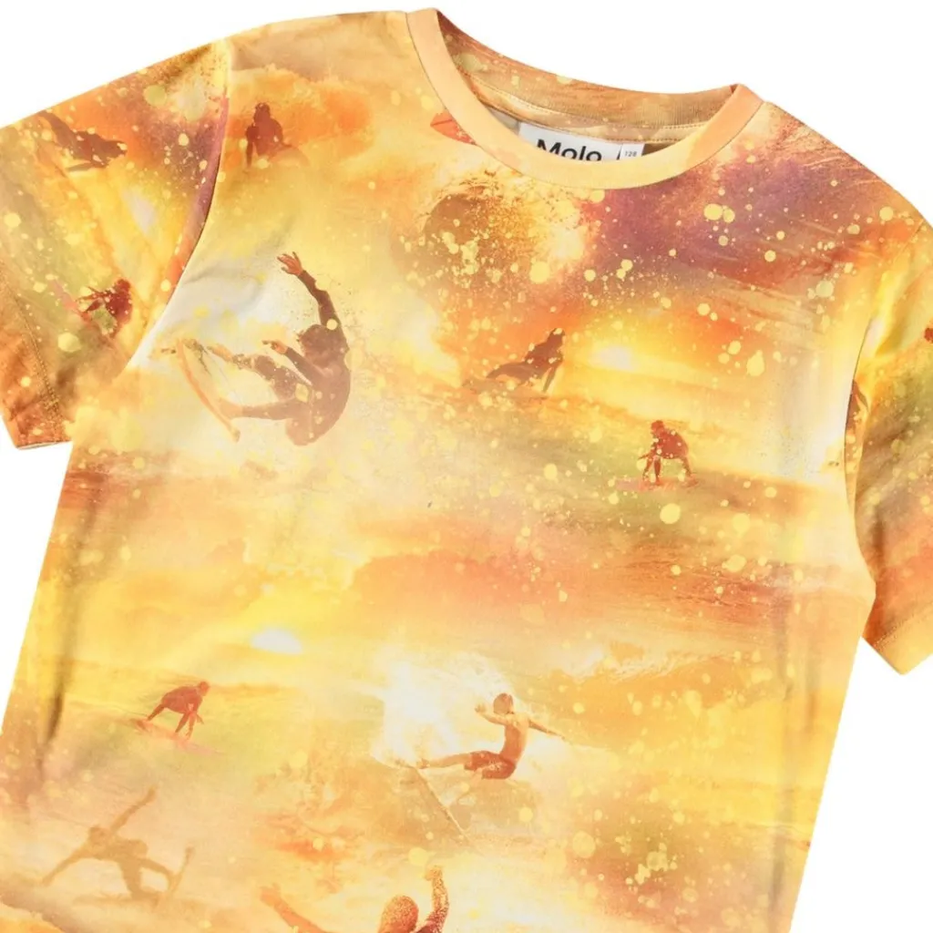 Riley Short Sleeve T-Shirt Golden Surfers Barn Tröjor & Toppar