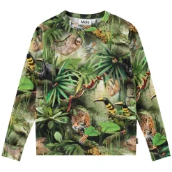 Sale Rill Long Sleeve T-shirt Jungle Animals Barn Tröjor & Toppar