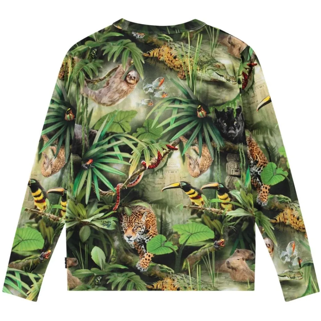 Sale Rill Long Sleeve T-shirt Jungle Animals Barn Tröjor & Toppar