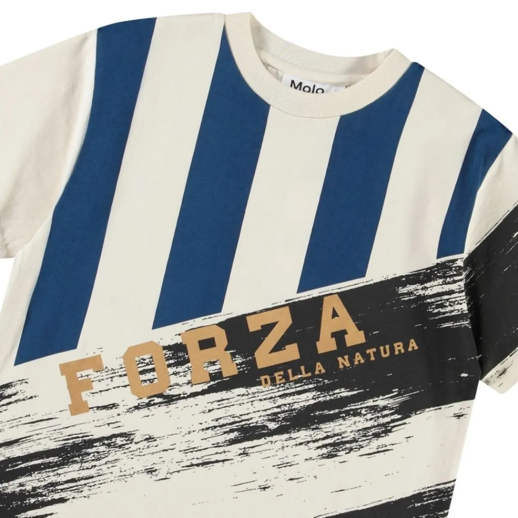 Hot Rodney Short Sleeve T-Shirt Mash Up Neutral Barn Tröjor & Toppar