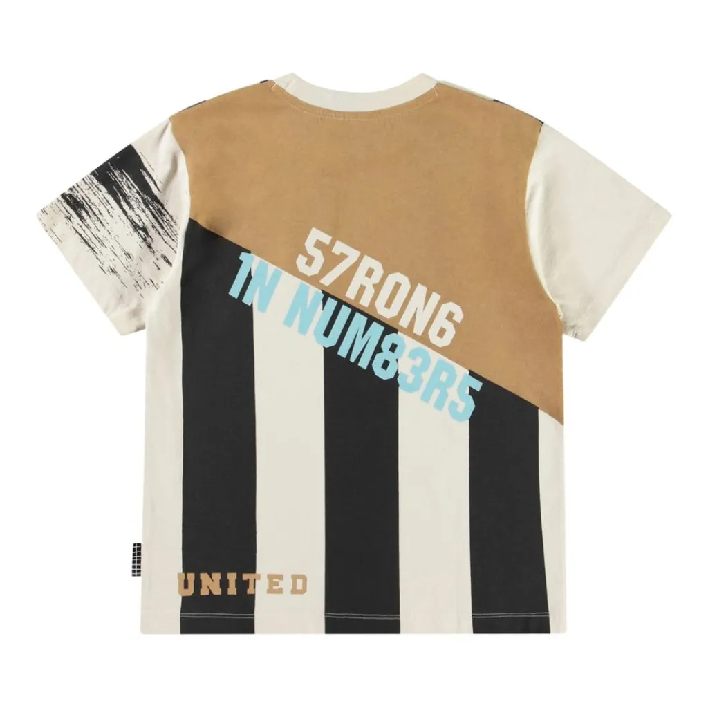 Hot Rodney Short Sleeve T-Shirt Mash Up Neutral Barn Tröjor & Toppar