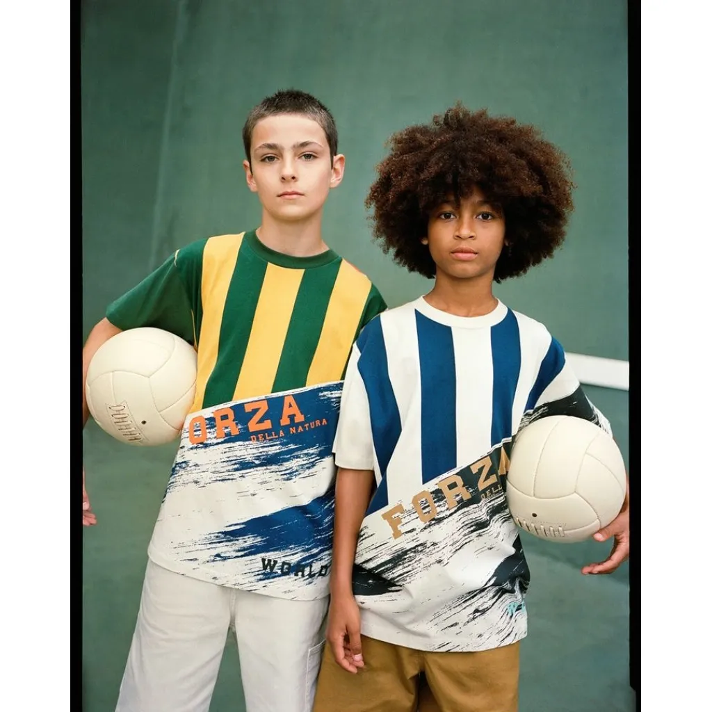 Hot Rodney Short Sleeve T-Shirt Mash Up Neutral Barn Tröjor & Toppar