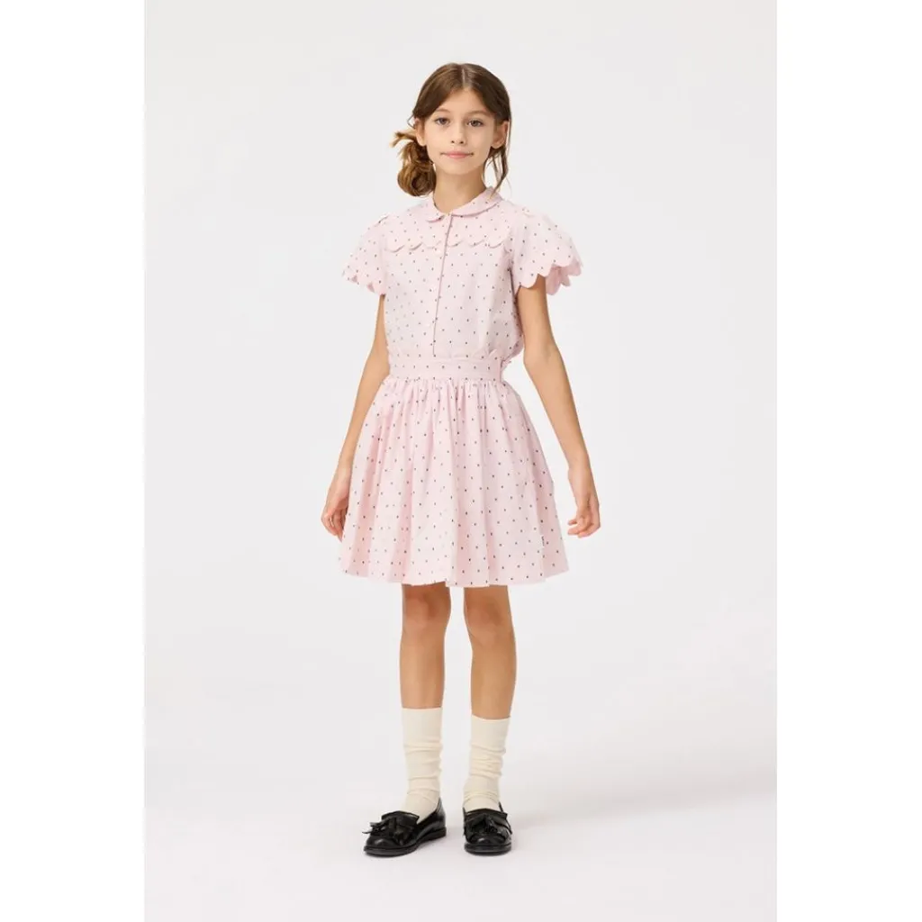 Discount Ronda Short Sleeve Shirt Charlotte Pink Barn Tröjor & Toppar