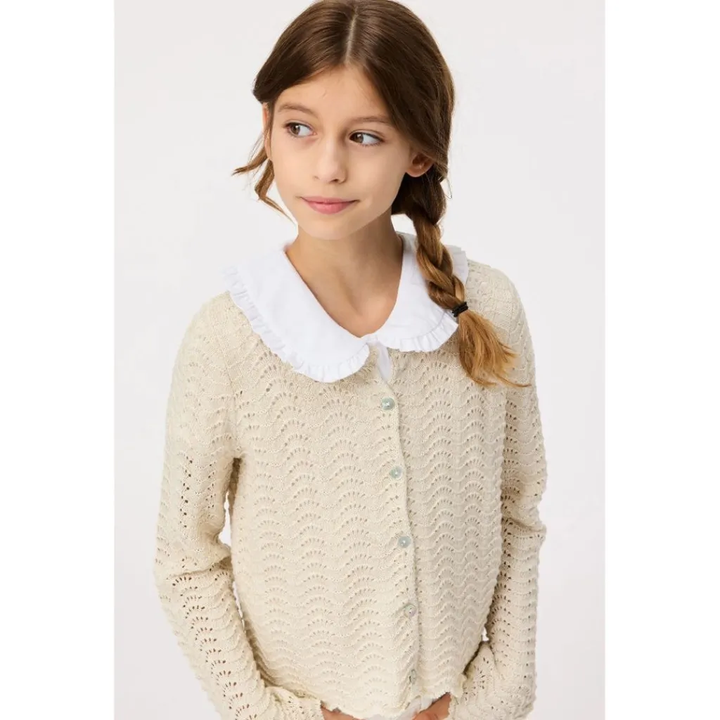 Rosabella Short Sleeve Shirt Crisp White Barn Tröjor & Toppar