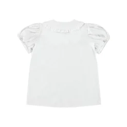 Rosabella Short Sleeve Shirt Crisp White Barn Tröjor & Toppar