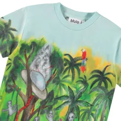 Roxo Short Sleeve T-Shirt Jungle Visitors Barn Tröjor & Toppar