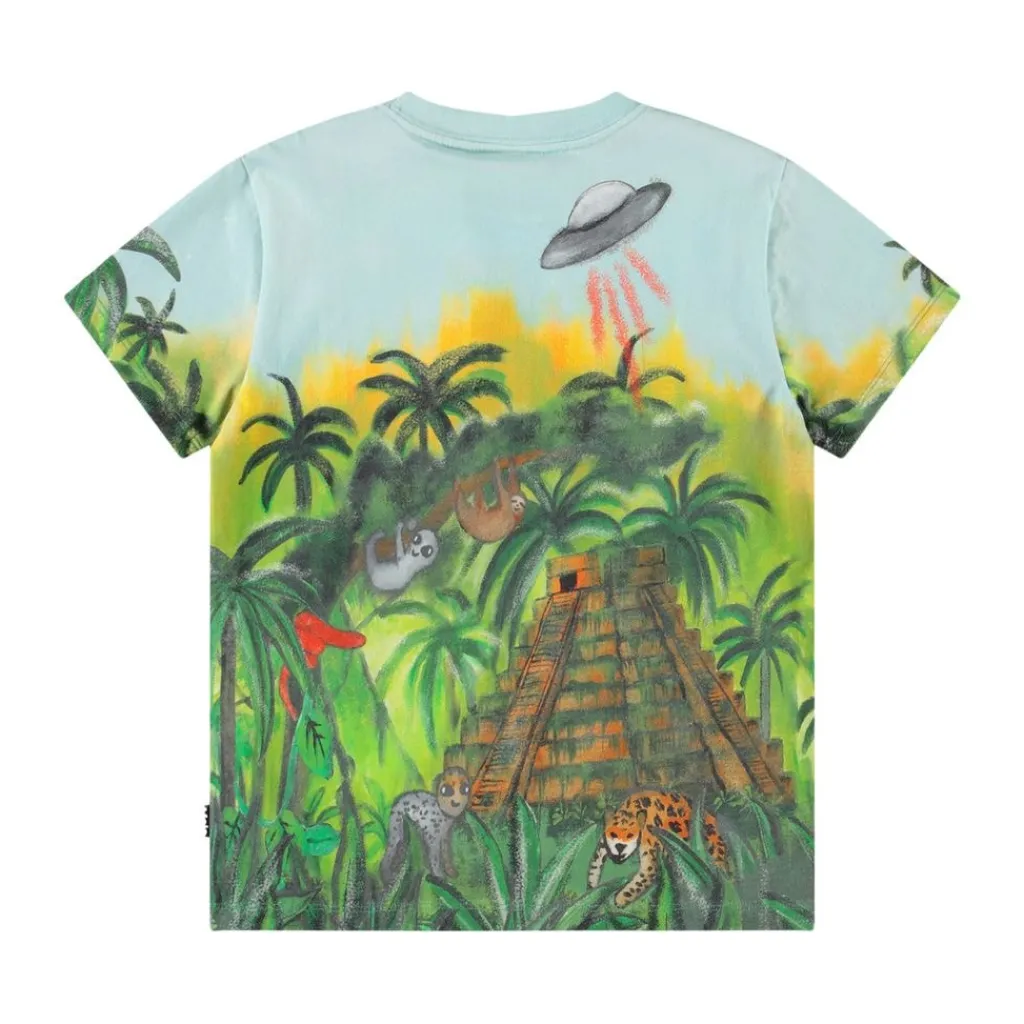 Roxo Short Sleeve T-Shirt Jungle Visitors Barn Tröjor & Toppar