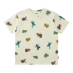 Discount Roxo Short Sleeve T-Shirt Vibrant Frogs Barn Tröjor & Toppar
