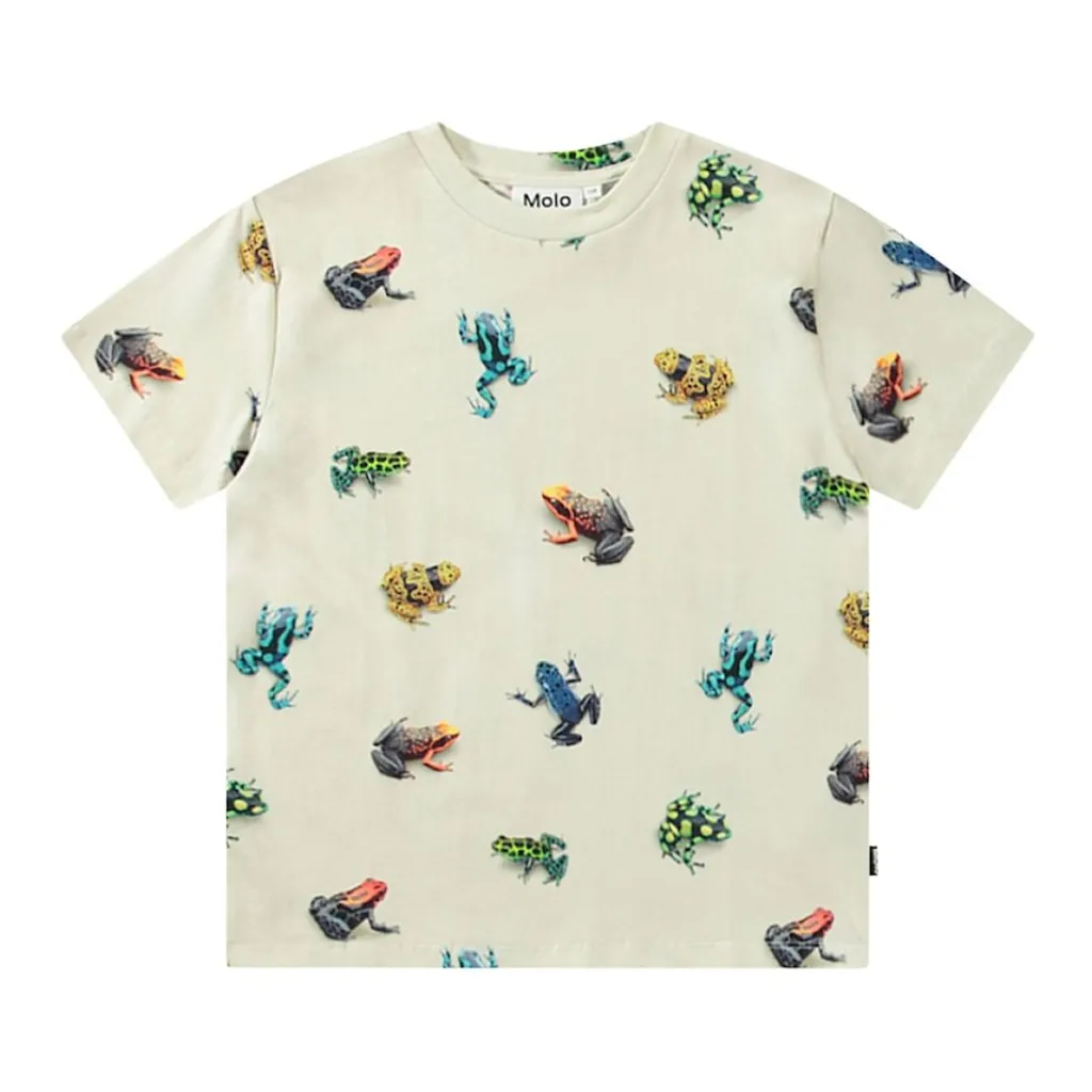 Discount Roxo Short Sleeve T-Shirt Vibrant Frogs Barn Tröjor & Toppar