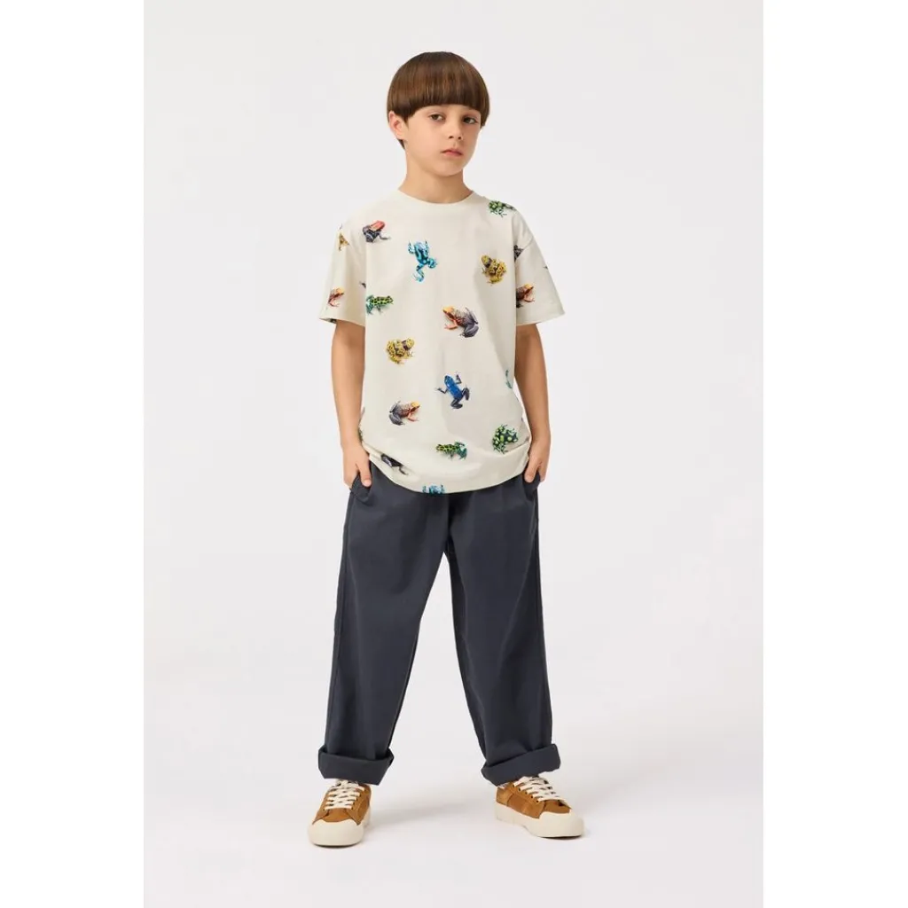 Discount Roxo Short Sleeve T-Shirt Vibrant Frogs Barn Tröjor & Toppar