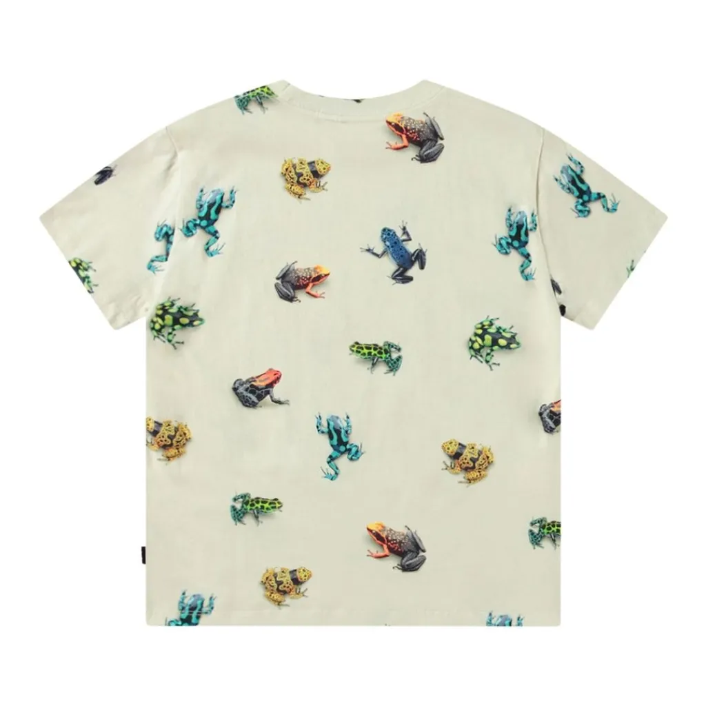 Discount Roxo Short Sleeve T-Shirt Vibrant Frogs Barn Tröjor & Toppar